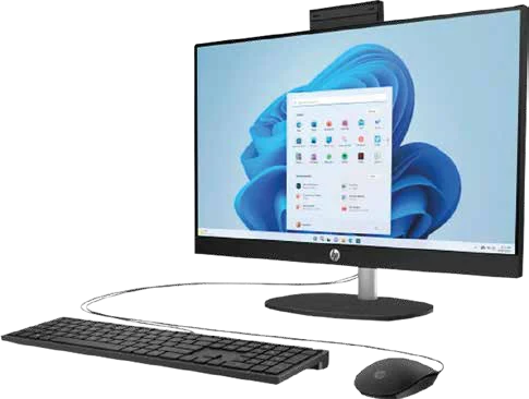 AIO HP 24-CR0253LA AMD Ryzen 5 7520U/Ram 8GB/512GB SSD/23.8" FHD/Linux