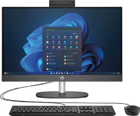 AIO Lenovo A100 Intel N100/Ram 8GB/512GB SSD/23,8" FHD/Linux OS/Color Gris