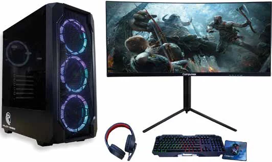 AMD RYZEN 5|GAMING Ryzen 5-5600GT/RAM 16GB/SSD 500GB/ Board A520M-k-v2/FP 700W/23.8" CMX