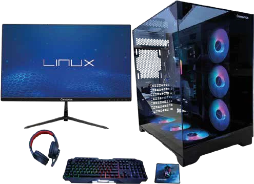 Ryzen 7-5700G Con Tarjeta de Video RTX 3050 6G GAMING RECARGADO Ryzen 7-5700G / RAM 16GB / SSD 512GB / T.Video MSI GeForce RTX 3050 / FP 750W / 23.8" CMX