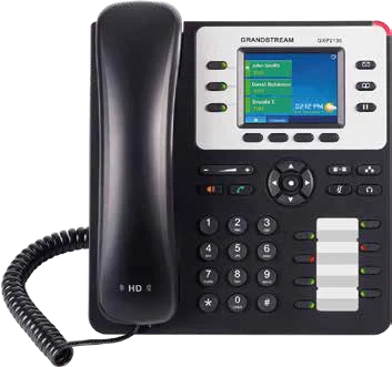Teléfono IP Empresarial de 3 Líneas GXP2130
