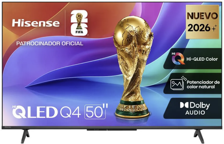 Televisor HISENSE 50 pulgadas QLED Fhd Smart TV 50Q4SV