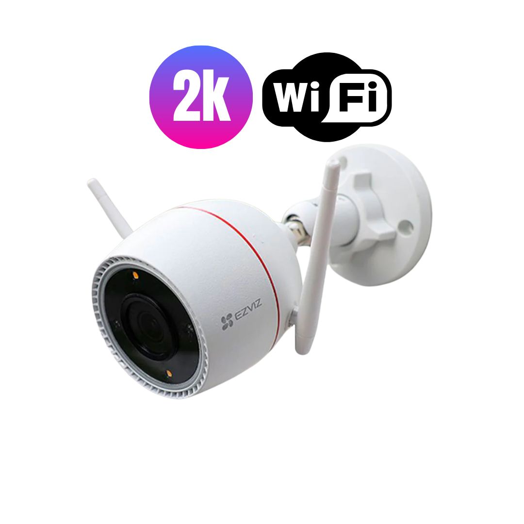 H3c 2k, Cámara Bulet Wi-fi Con Visión Nocturna A Color, IA
